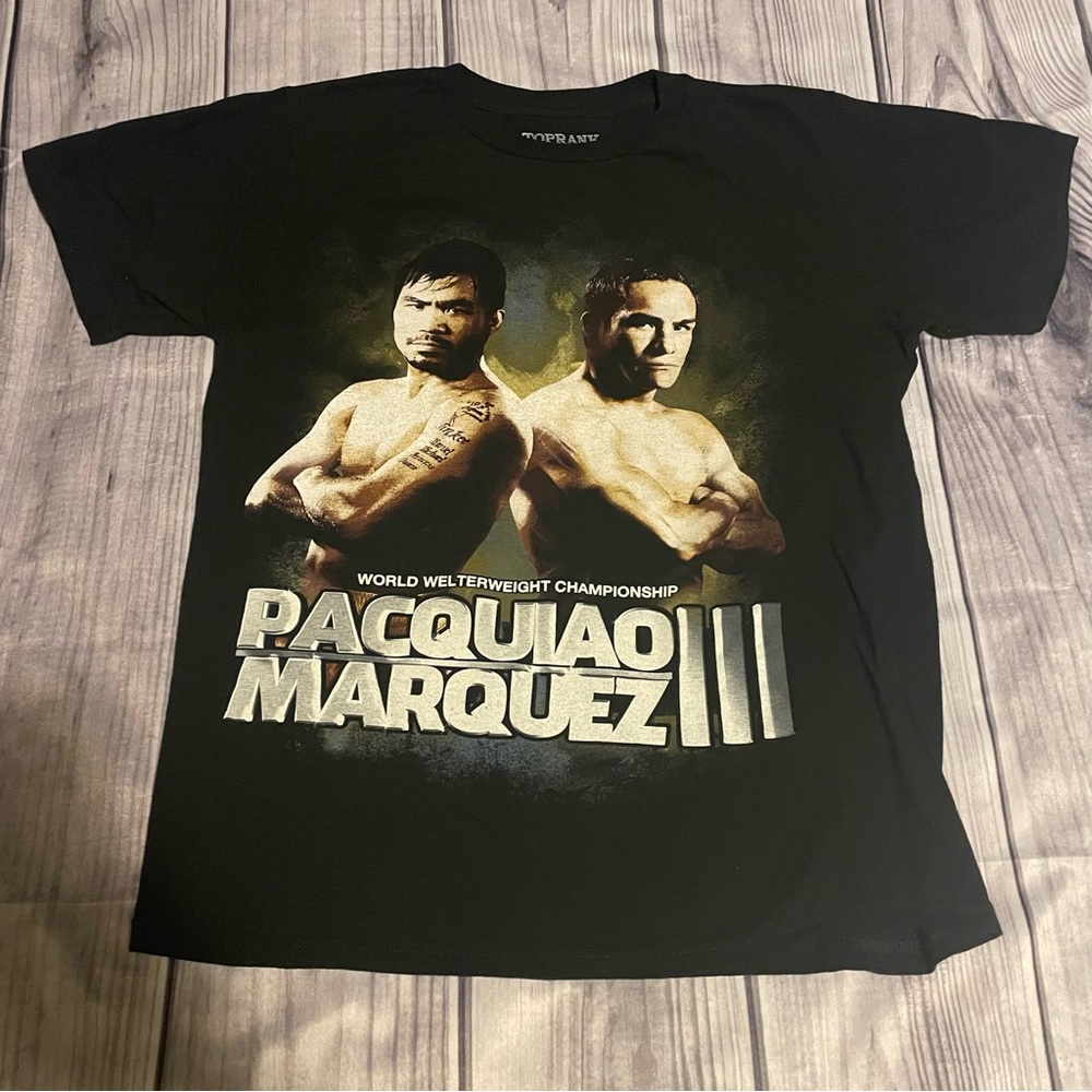 Pacquiao Vs Marquez III Toprank T Shirt